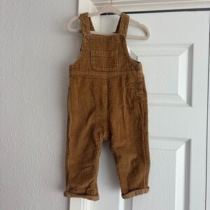 Old Navy 6-12m Baby Corduroy Overalls in Brown